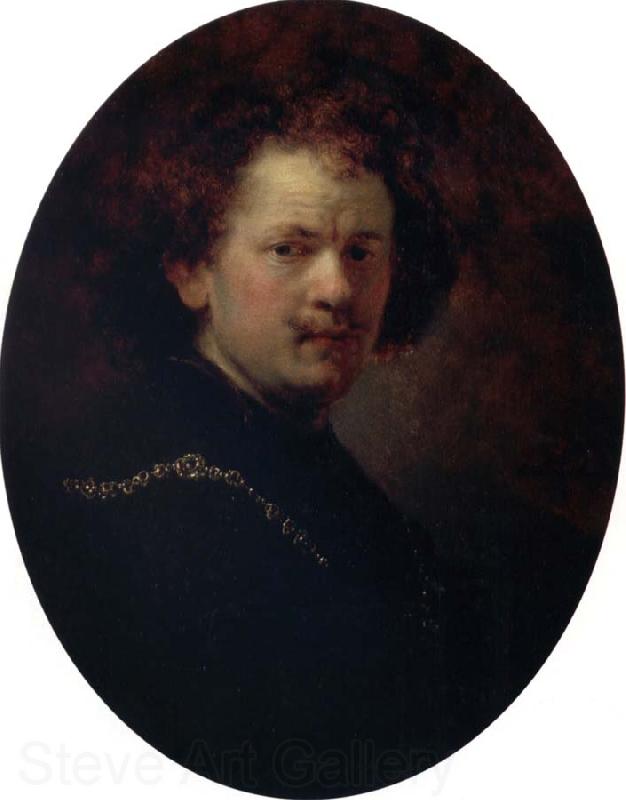 REMBRANDT Harmenszoon van Rijn Self-Portrait Norge oil painting art